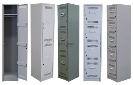 EQU-L-3101 / L-3110: Lockers ESTANDAR :: Equilibrio Modular - Amplio catalogo en muebles y mobiliario de oficina para todo Mexico.